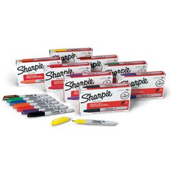 

Sharpie Fine-Point Markers - Classroom Set of 96