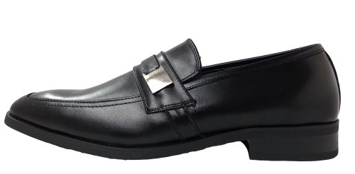 Giorgio Brutini Men's Moc Toe Metal Loafers