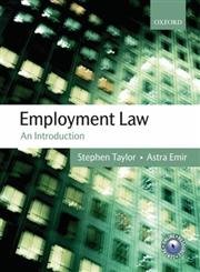 Employment Law: An Introduction by Stephen Taylor