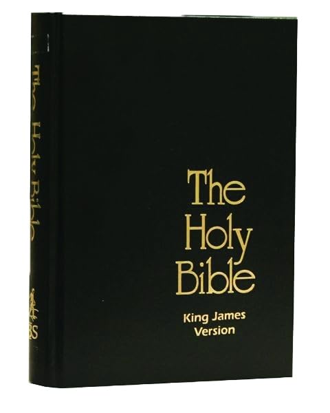 The Holy Bible: King James Version, rigide, noire, compacte by unknown author