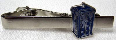 Doctor Who TARDIS Tie Tack Clasp