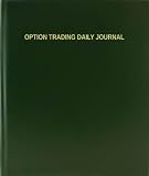 BookFactory® Option Trading Daily Journal - 120 Page, 8.5