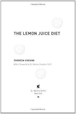 The Lemon Juice Diet