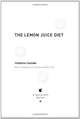 The Lemon Juice Diet by Theresa Cheung