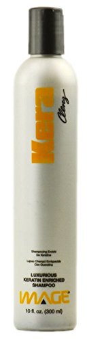 Image Kera Clenz, Luxurious Keratin Enriched Shampoo, 10 fl oz