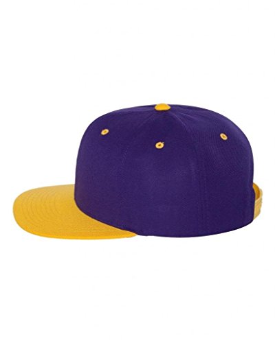 Yupoong Panel Structured Flat Visor Classic Snapback
