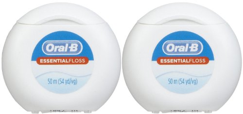 Oral B Essential Floss - 50 m - 2 pk