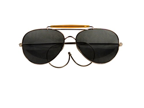 Smoke Lenses US Air Force Style Aviator Sunglasses
