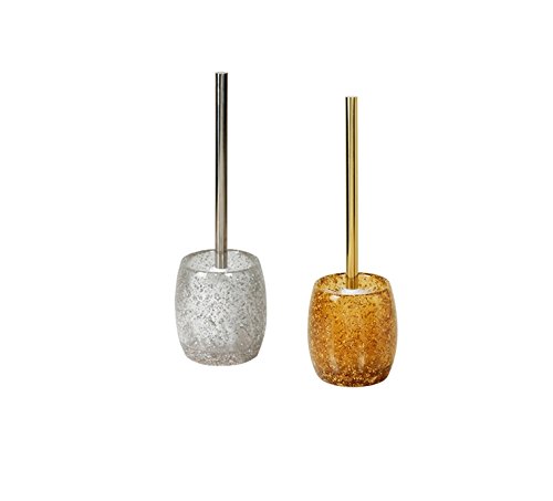 Algopix Similar Product 5 - Gedy Round Transparent Toilet Brush