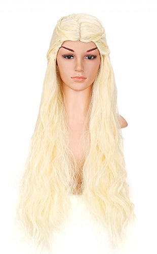 LOUISE MAEYLS Womens Anime Movie Cosplay Full Wig Party Hair Performance Costume