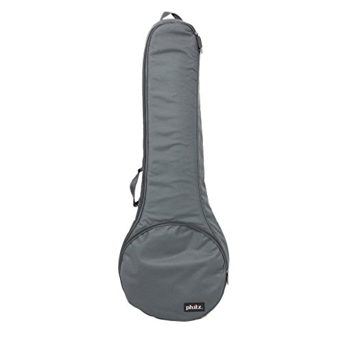 Algopix Similar Product 8 - Phitz Banjo Case, Charcoal - PH89941BFL