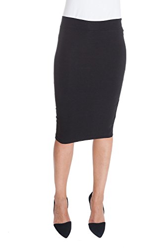 Esteez Cotton Lycra skirt for Women Modest Stretchy Opaque