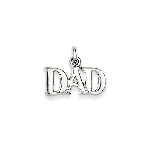 Algopix Similar Product 20 - Sterling Silver Dad Charm
