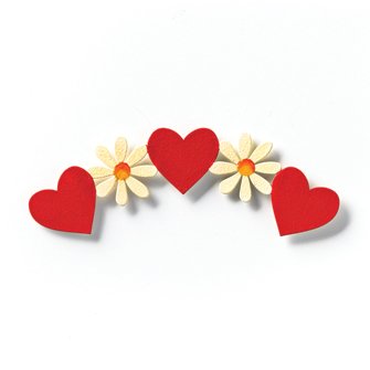 Embellish Your Story Heart Border Magnet - Embellish Your Story Roeda 17453-EMB