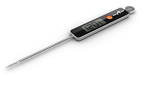 Cooking Thermometer - Fast Read - Sleek Ultra Modern Accurate Digital Meat Thermometer from Victory Grillin' for All Foods and Candy in Oven, BBQ and Stove Top. Enhance Your Cooking Experience Now!