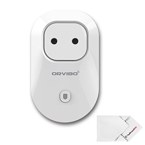 ieGeek Orvibo® S20 Pared femenina toma inteligente UE Control inalámbrico Wifi DISTANCIA Interruptor Una temporización por smartphone, Automatización Eléctrica Residencial...