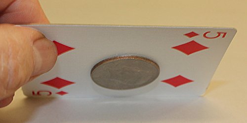 Magnetic Card - Bicycle Red (2) Magic Trick