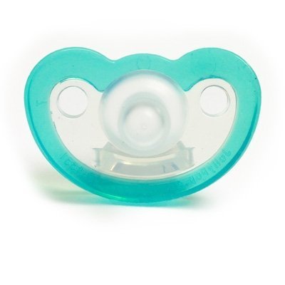 JollyPop Pacifiers PREEMIE Size FOR PREMATURE OR SMALL FULL TERM BABY'S Teal Natural Scent