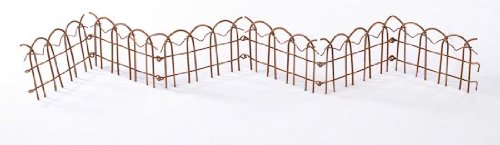 Algopix Similar Product 16 - Set of 2 Victorian Rusted Metal Folding