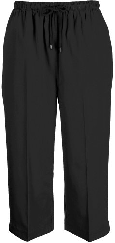 Coral Bay Petite Drawstring Twill Capris
