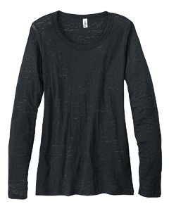 Bella Ladies' 3.1 oz. Gretchen Burnout Long-Sleeve T-Shirt 8650