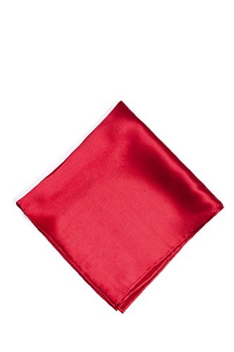 Algopix Similar Product 5 - Crimson Red Crimson Silk Pocket Square