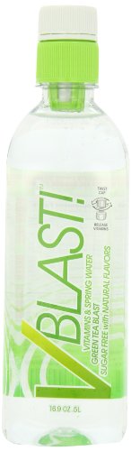 Algopix Similar Product 7 - VBlast Spring Water, Green Tea, 12-Count
