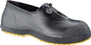 Honeywell Safety 11003-02-SM Servus SuperFit Slip-On Overboot for Men, Small, Black