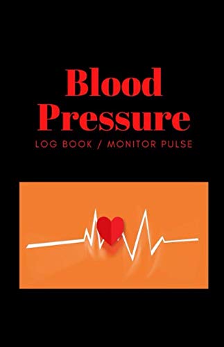 Blood Pressure Log Book for over 4 years - 55 months | size 5.5x8.5 55 pages | Cover 5 by Simon Owedyk