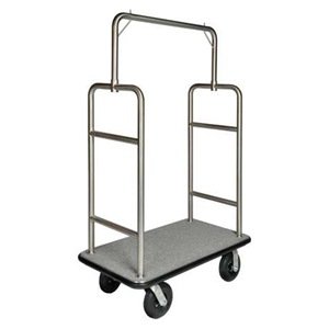 

Bellsmans Cart, SS Finish, Gray Carpet