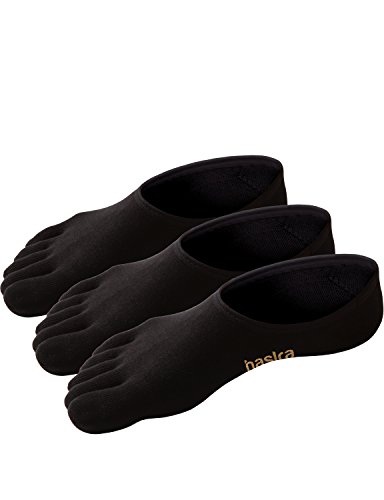 HASLRA Men's No Show Premium Toe Socks Various Types 3-4 Pairs