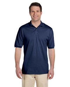 Jerzees Adult Jersey Polo with SpotShield, J Navy, Medium
