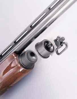 

Ultimate Arms Gear Remington 1187 12 Gauge Internal Ratchet Replacement Mag Tube Cap + 3/4" (0.75")Wood Screw Buttstock Stock + Detachable Heavy Duty Set of Two QD Quick Detach Steel 1" (1 Inch) Slot Loop Strap Swivel + 550 lb Paracord Survial Adjustable