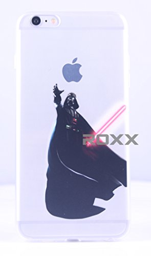 (6 (4.7)-Darth Vader-Silicone Case) iPhone 6 (4.7) 6s Case ROXX ® Star Wars Rubber TPU Force Awakens Silicone Cases Darth Vader Holding Apple for iPhone 6 (4.7)