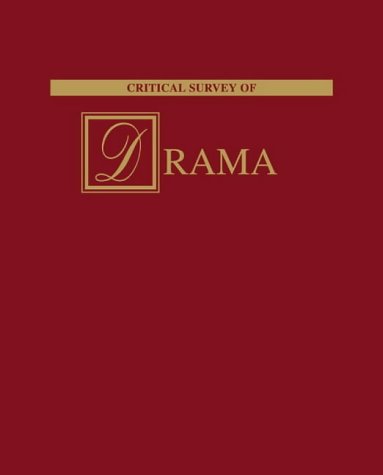 Critical Survey of Drama 8 volume set (Critical Survey (Salem Press)) by Frank Northen Magill