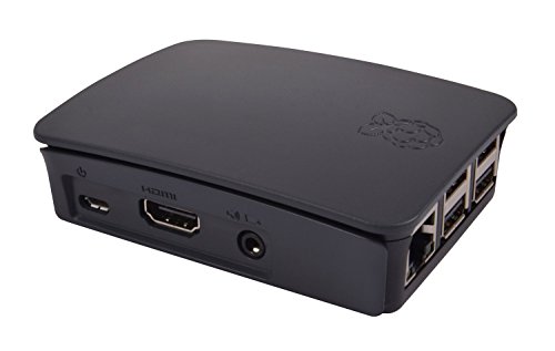 Raspberry Pi - Funda, color negro/gris