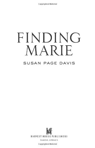 Finding Marie (Frasier Island, Book 2) by Susan Page Davis