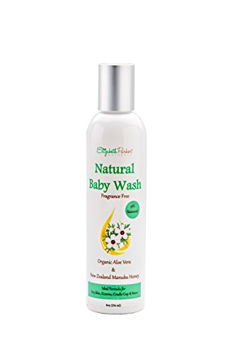 Baby Eczema Face and Body Wash - Relieves Dry, Itchy Irritated Skin - Deeply Moisturizes - Sulfate & Paraben Free - Special Formula with Concentrated Vitamins for Natural Healing - 8ounce