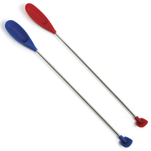 

Norpro Silicone Last Drop Spatula, Quantity 1 per order,(Assorted Colors)