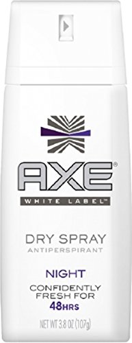 Axe White Label Antiperspirant Dry Spray, Night 3.8 oz