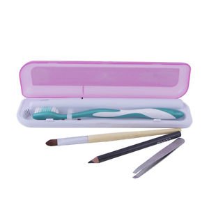 Intizar UV Toothbrush Sanitizer - Eliminates up to 99.9% of Germs & Bacteria (Pink)