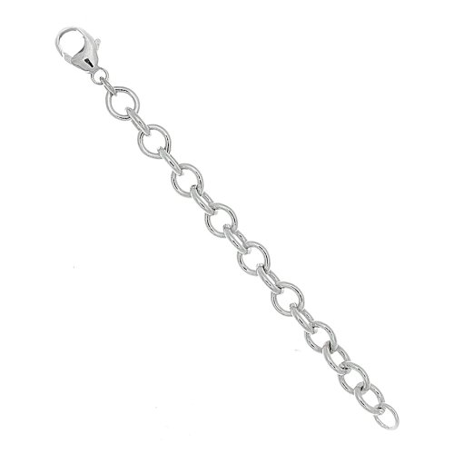 Sterling Silver 5.5mm Thick Necklace Extender 2