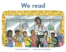 We read (6-pack) (The King School Series, Kindergarten Collection.)