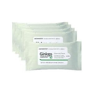 

Charmzone Ginkgo Natural Cleansing Tissue Travel Kit_100 Sheets (10 x 10)