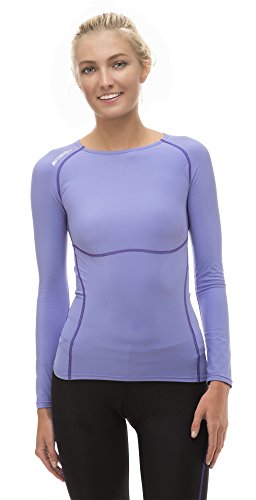 AeroSkin Dry Womens Compression Long Sleeve Running Shirt