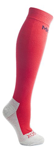 MDSOX Graduated Compression Socks, X-Large, Red