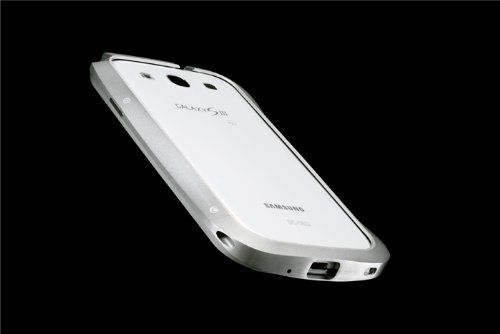 【3次元曲線美+ポリッシュライン加工】Deff+CLEAVE+ALUMINUM+BUMPER+for+Galaxy+SIII+[docomoSC-06D]+アストロシルバー+DCB-GS3A6SVL