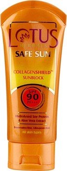 Lotus Herbals Safe Sun Collagenshield Sunblock SPF-90, 50g