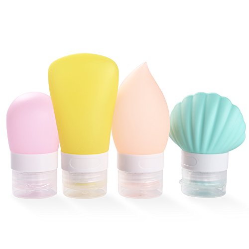 Algopix Similar Product 5 - Travel Bottles Set with Portable Clear