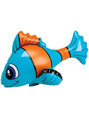 

Inflatable Blue Tropical Clown Fish Balloon Decoration